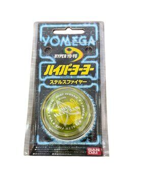 Yomega Hyper Yo-Yo Stealth Fire By Bandai 1998 Made In USA
